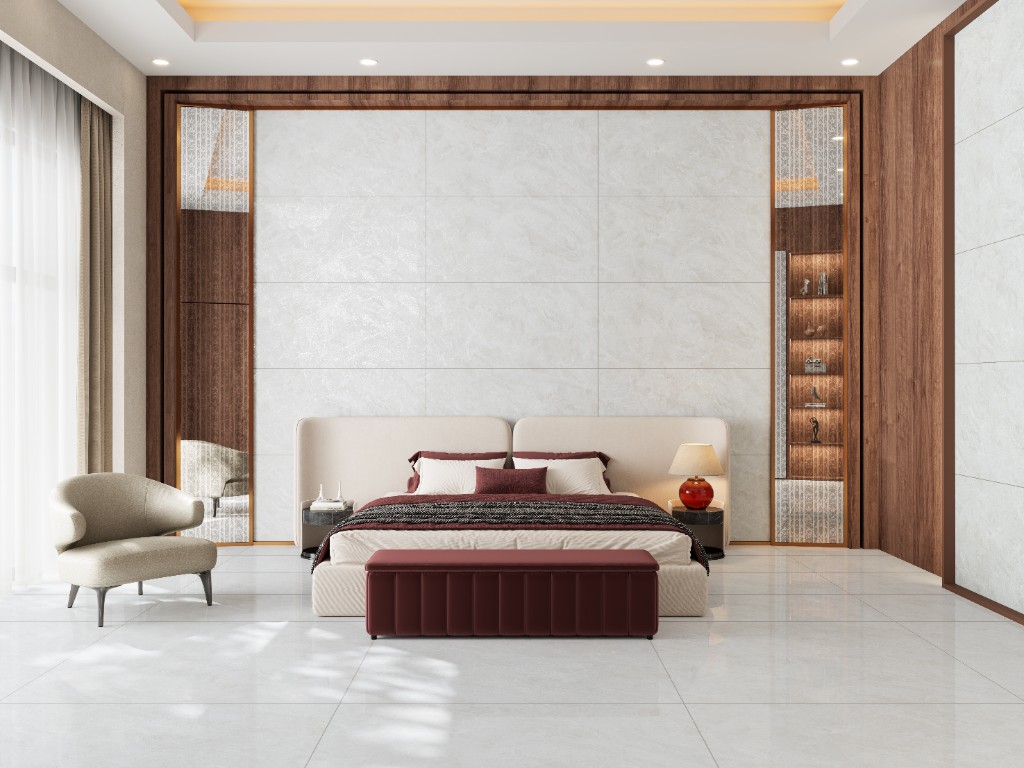 Bedroom — Italica tile application