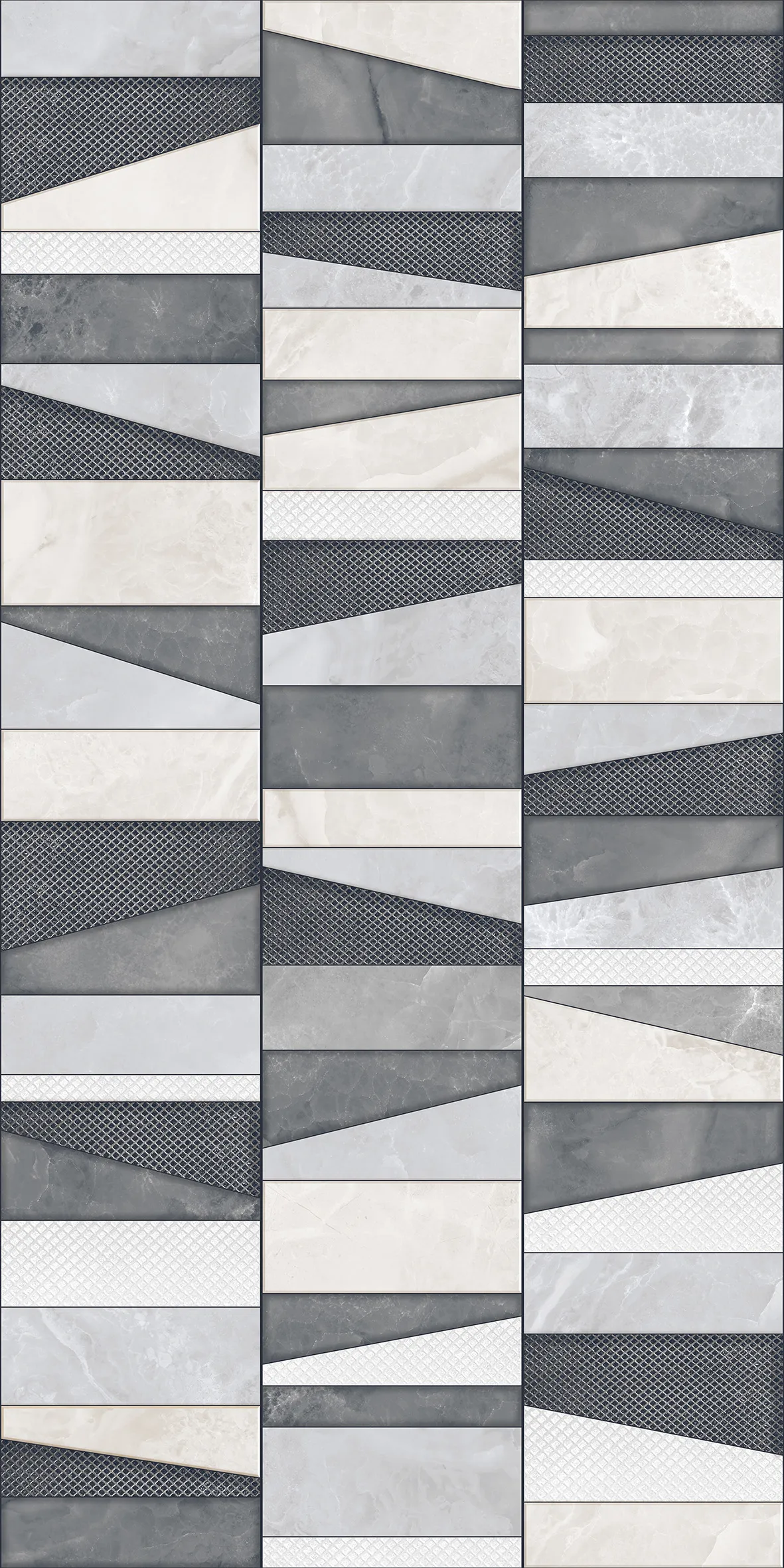 MIDTOWN TRIOTONE STEEL DECORE