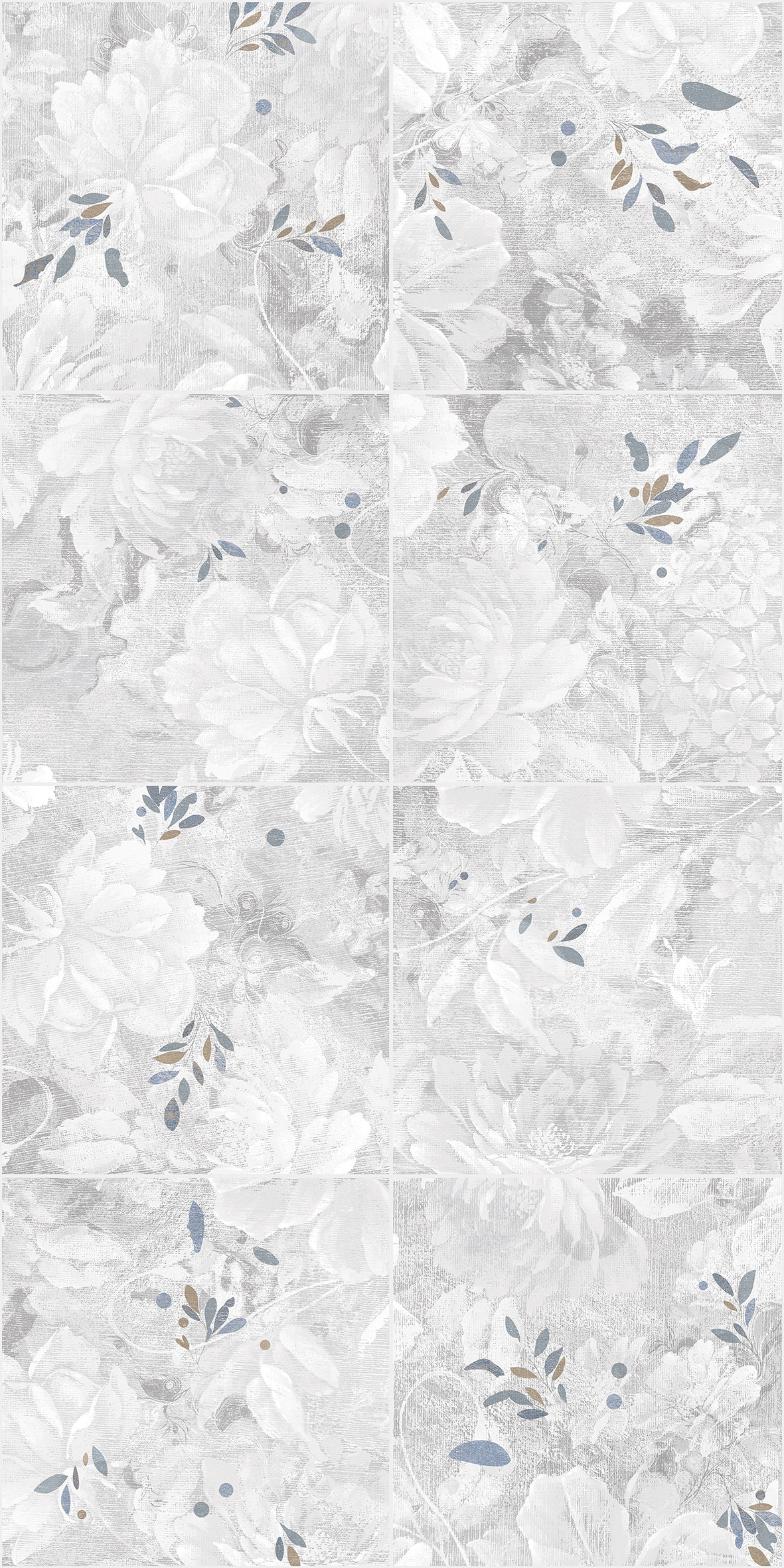 NAIROBI FLORANGLE WHITE DECORE