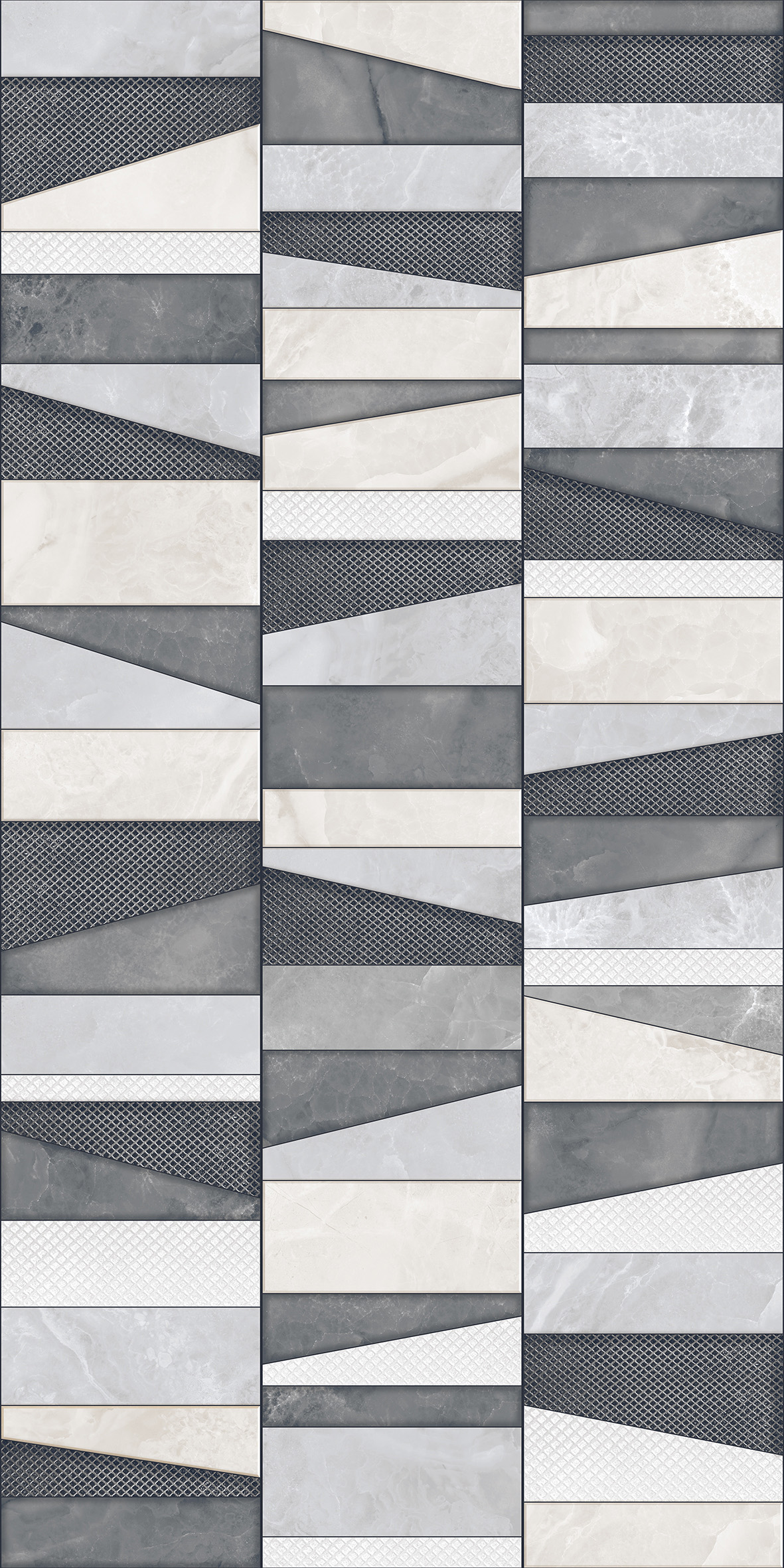 MIDTOWN TRIOTONE STEEL DECORE