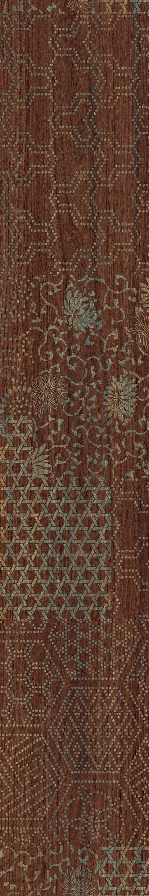 SKEWED WOOD WENGE DECORE